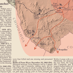 The Comanches And War On The Texas Frontier - Art Print
