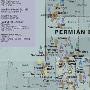 Texas, Birthplace Of The Modern Oil Industry - Art Print