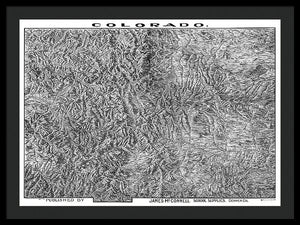 Colorado 1894 - Framed Print