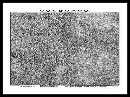 Colorado 1894 - Framed Print
