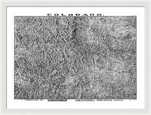 Colorado 1894 - Framed Print