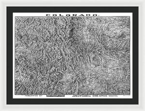 Colorado 1894 - Framed Print