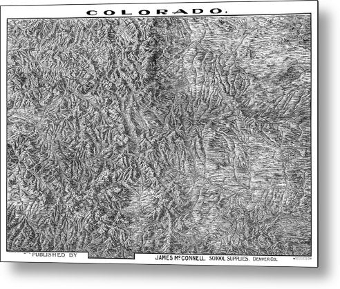 Colorado 1894 - Metal Print