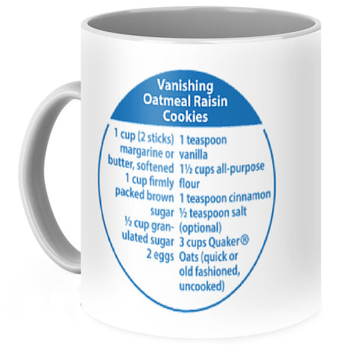Vanishing Oatmeal Cookies Recipe Mug
